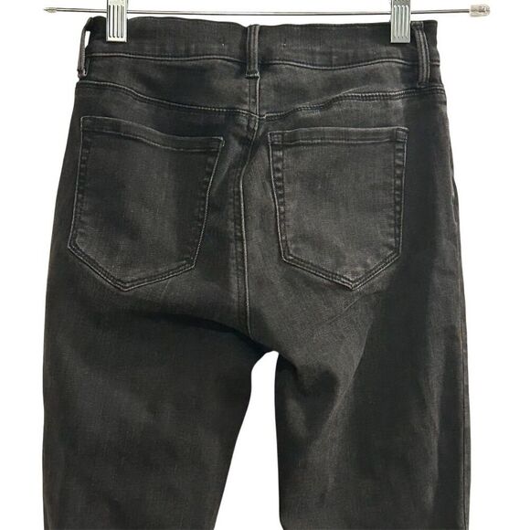 PacSun Women's High Rise Jegging Jeans Black Distressed Size 24 - Picture 14 of 15